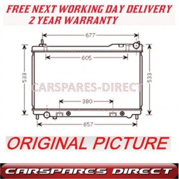 AUTOMATIC RADIATOR FIT FOR A NISSAN INFINITI 4.5 32V 03>08 2Y WTY