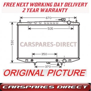 AUTOMATIC RADIATOR FIT FOR A NISSAN KING CAB D22 2.4V 12V 98>01 *BRAND NEW*