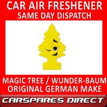 MAGIC TREE CAR AIR FRESHENER VERY VANILLA ORIGINAL & BEST - WUNDER-BAUM NEW