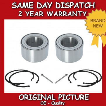 X2 FRONT WHEEL BEARING FIT FOR A NISSAN X-TRAIL 2.0,2.2,2.5 2001>on *BRAND NEW*