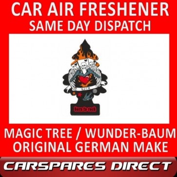 MAGIC TREE CAR AIR FRESHENER BORN TO ROCK ORIGINAL & BEST - WUNDER-BAUM NEW
