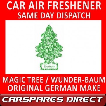 MAGIC TREE CAR AIR FRESHENER EVERFRESH ORIGINAL & BEST - WUNDER-BAUM NEW