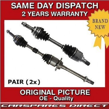 PAIR OF TOYOTA AVENSIS T25 2.0 D4D DRIVESHAFT OFF & NEAR SIDE (2x) 2003 > ON