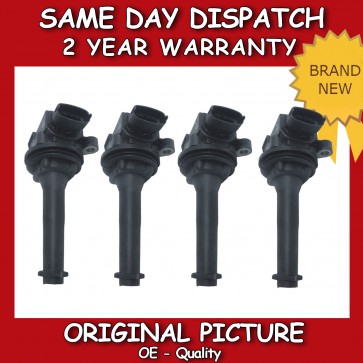 VOLVO XC90 2.5 IGNITION COIL X4 PENCIL COIL 2002>on *BRAND NEW*