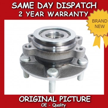 FRONT WHEEL BEARING FIT FOR A NISSAN QASHQAI 1.5,1.6,2.0 inc DCi 2WD & 4WD 07-on