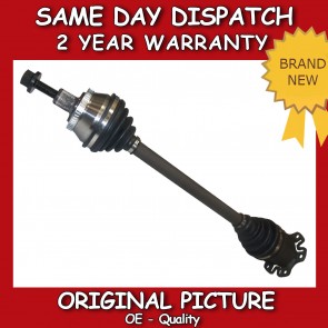 AUDI A4 1.8,1.9,2.4,2.5,3.0 DRIVESHAFT + CV JOINT RIGHT/OFF SIDE 2000>2009 *NEW*