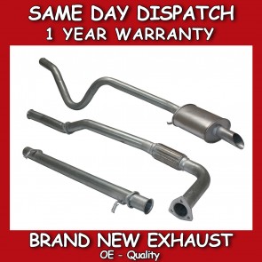LAND ROVER DISCOVERY 2 300 TDI COMPLETE SPORTS EXHAUST SYSTEM / FLEXIBLE DE-CAT