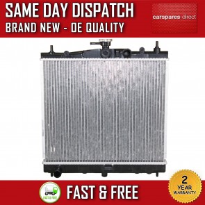 MANUAL RADIATOR FIT FOR A NISSAN MICRA 2003>2010 K12 1.0 2 YEAR WARRANTY *NEW*