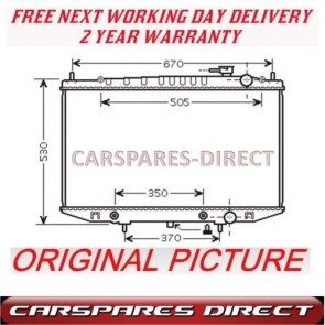 AUTOMATIC RADIATOR FIT FOR A NISSAN KING CAB D22 2.4V 12V 98>01 *BRAND NEW*