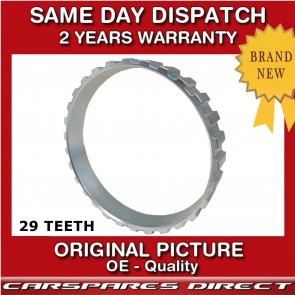 CITROEN ZX Z-X Z X 29 TEETH DRIVESHAFT CV ABS RELUCTOR RING FRONT LEFT / RIGHT