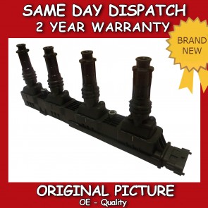 VAUXHALL CORSA C 1.2,1.4 IGNITION COIL 2000>on *BRAND NEW* 2 YEAR WARRANTY