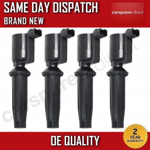 4 NEW PENCIL IGNITION COILS FOR A FORD FOCUS MONDEO 1.8 2.0  2003>ON 