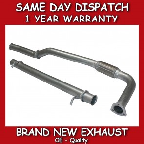 LAND ROVER DISCOVERY 300TDI  DECAT EXHAUST & STRAIGHT THROUGH CENTER PIPE *NEW*