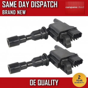 2X IGNITION PACK FIT FOR PENCIL A MAZDA 323 1.5 1.6 1998>2004 *NEW*